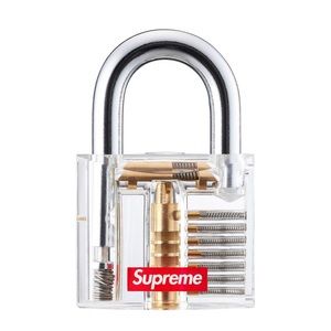 Supreme Transparent Lock Clear With 2 Keys
